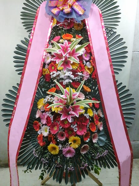 해군호텔W웨딩홀 입주자 대표 회의에서 축하하며 보내주신 꽃배달